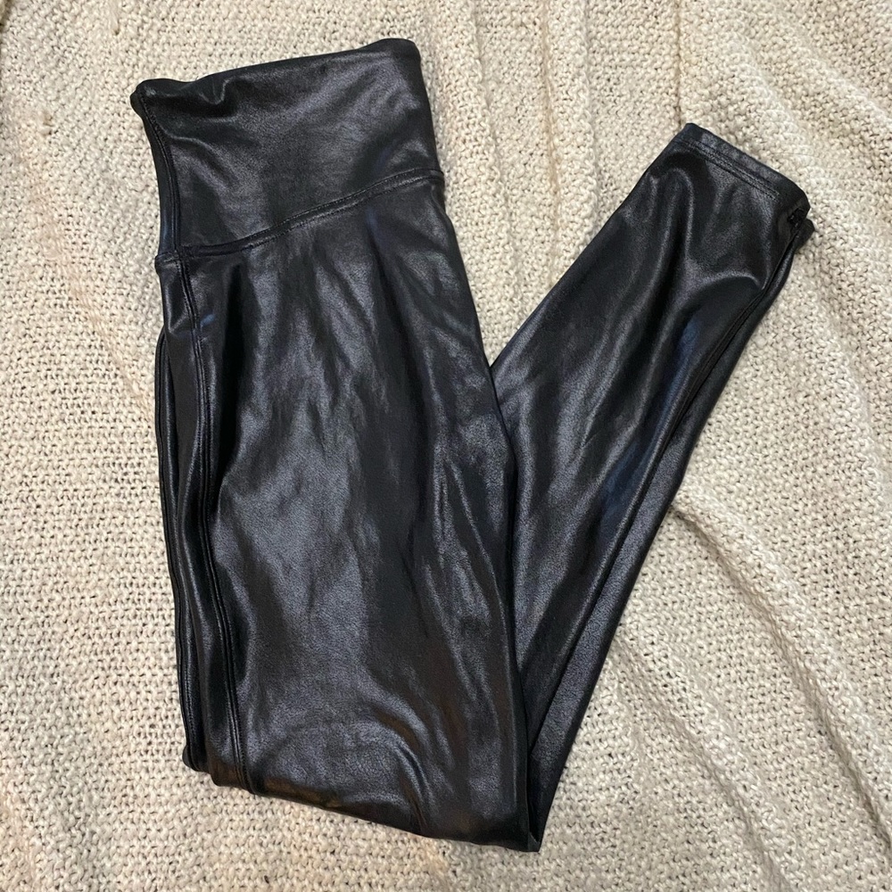 Spanx Faux Leather Leggings